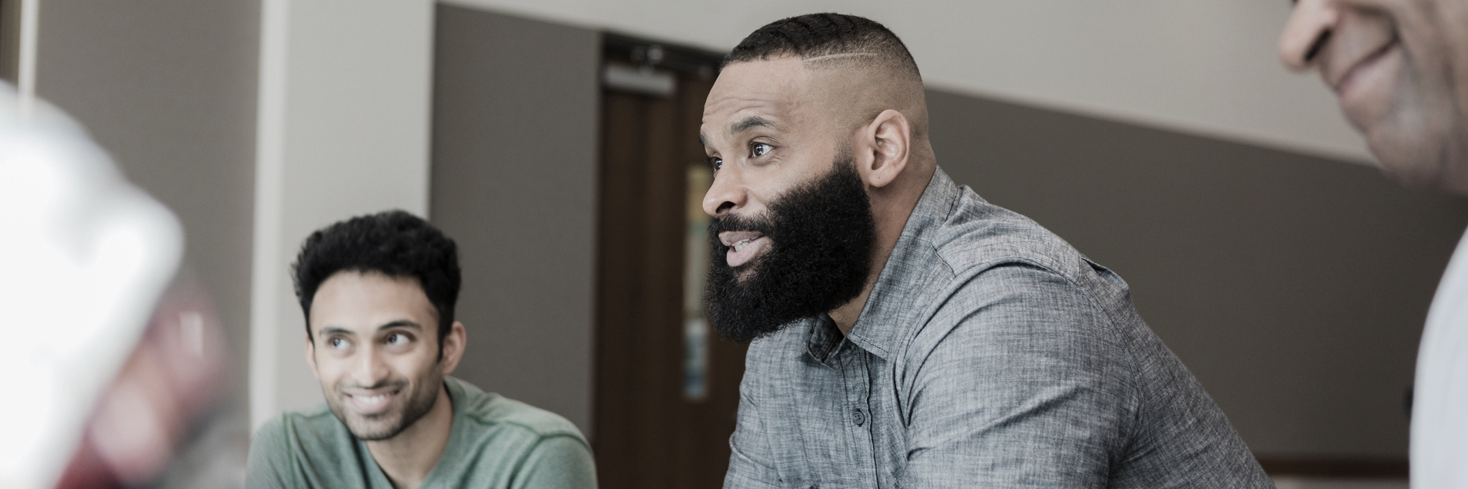 A man getting outpatient anxiety disorder treatment at Renova Behavioral Health in Peabody, MA.